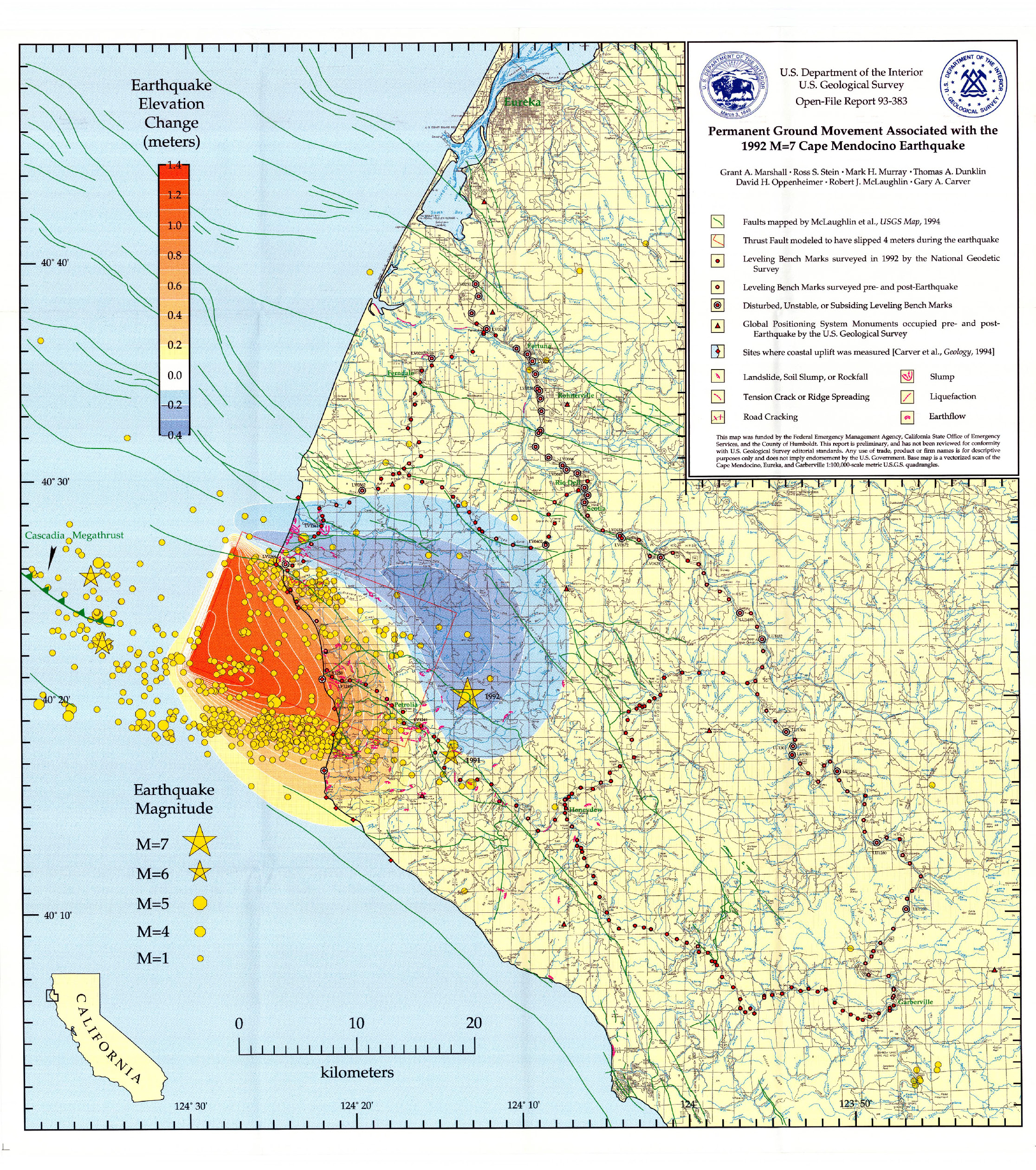 1992 Earthquake Event Page